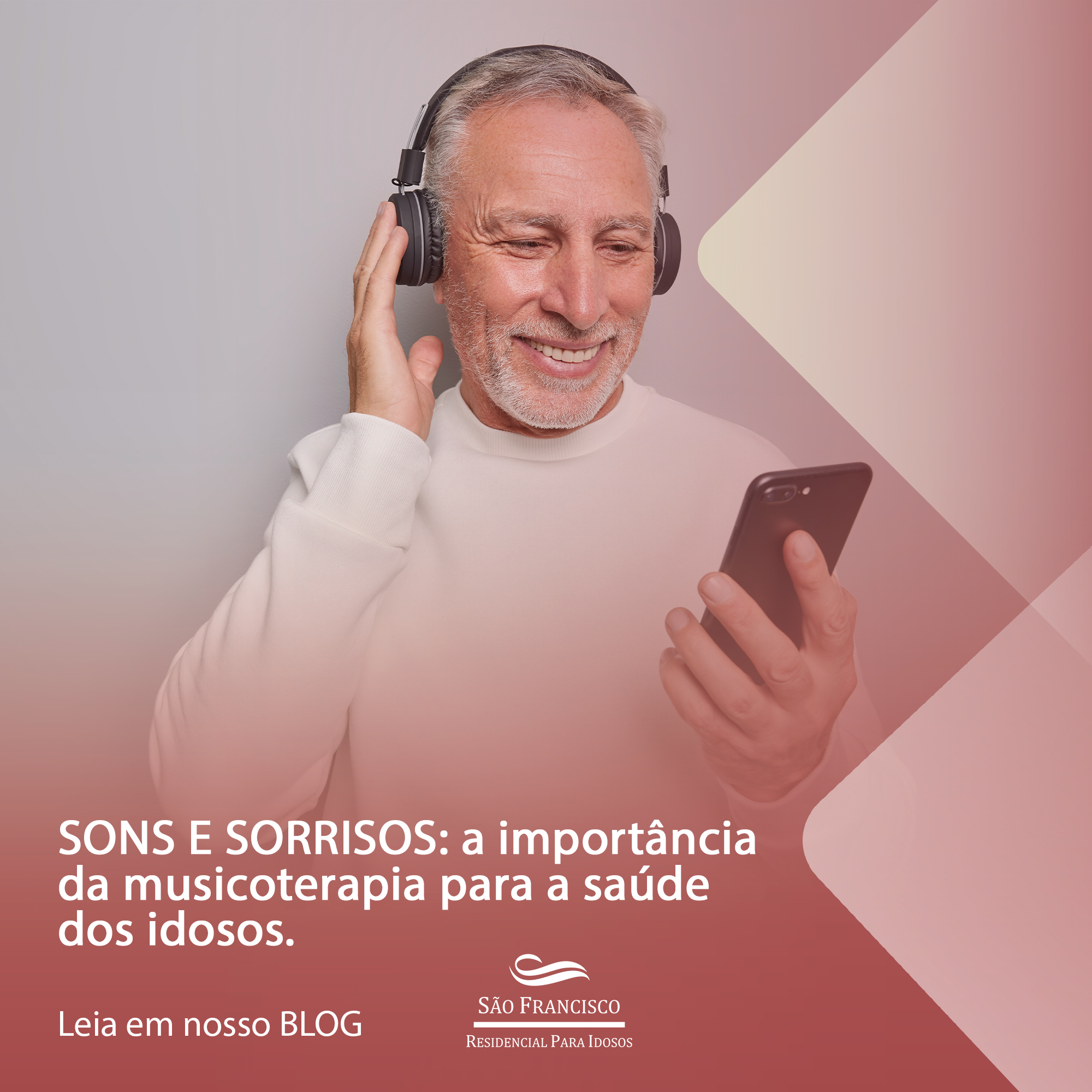 Sons e sorrisos: a importância da musicoterapia para a saúde dos idosos.