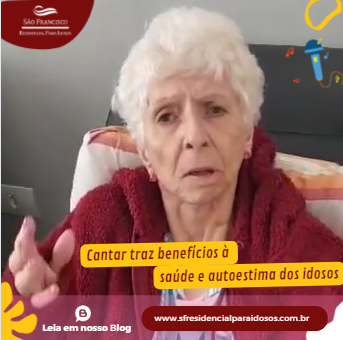 Cantar traz benefícios à saúde e autoestima dos idosos